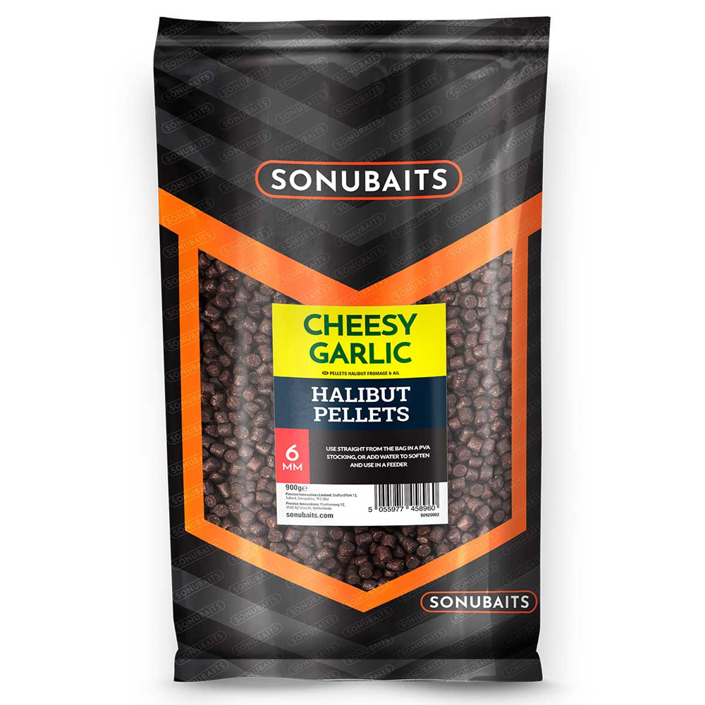 Sonubaits Cheesy Garlic Halibut Pellets 900g Sonubaits Cheesy Garlic Halibut Pellets 900g