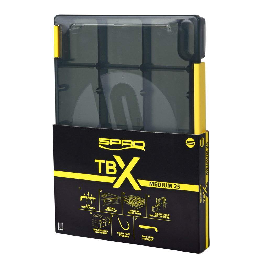 TBX Tackle Box Medium 25 - 250 x 175 x 25mm TBX Tackle Box Medium 25 - 250 x 175 x 25mm