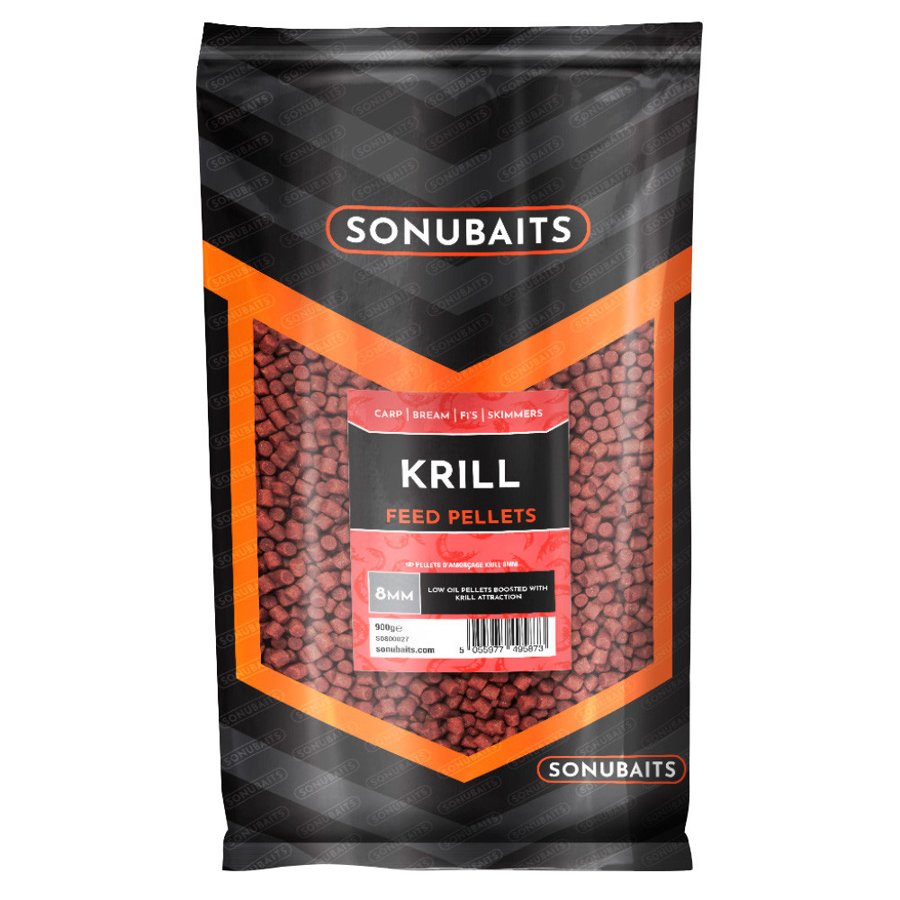 Sonubaits Krill Futter Pellets 900g 8mm