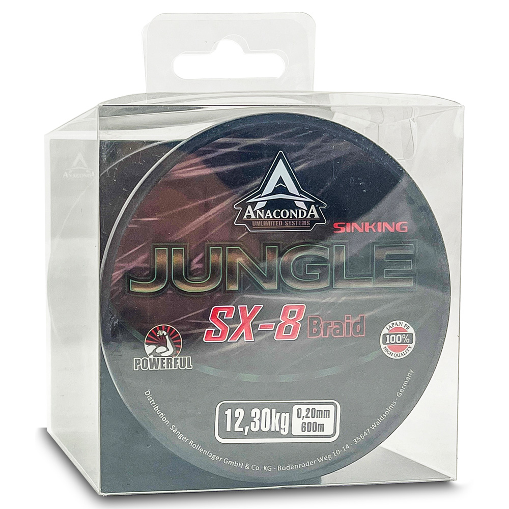 Anaconda Jungle SX-8 Braid Sinking Anaconda Jungle SX-8 Braid Sinking