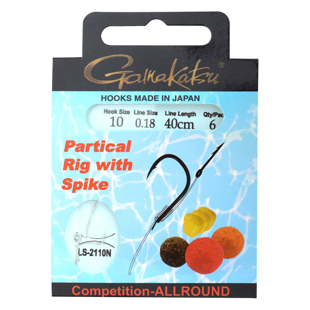 Gamakatsu Booklet Partikel Spike 2110N 40cm Gamakatsu Booklet Partikel Spike 2110N 40cm