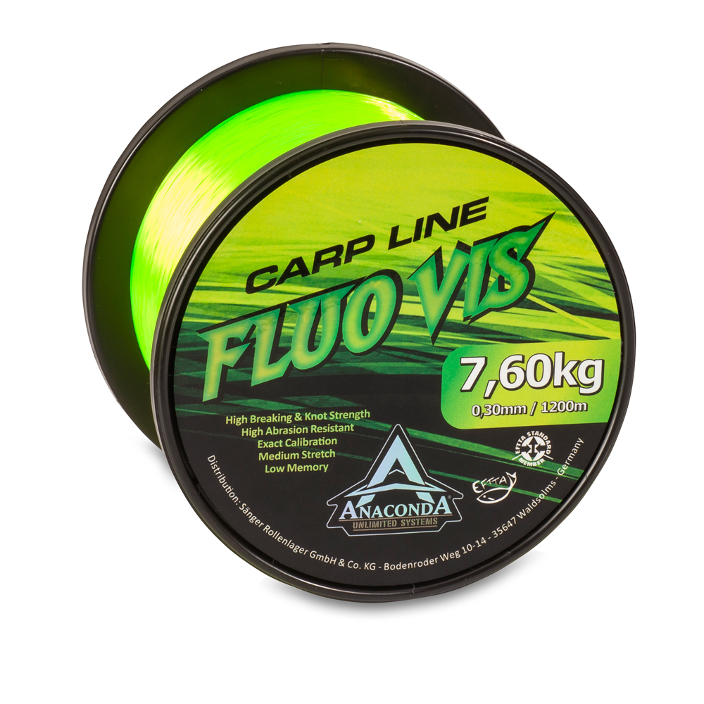 Anaconda Fluovis Green Carp Line 1.200m Anaconda Fluovis Green Carp Line 1.200m