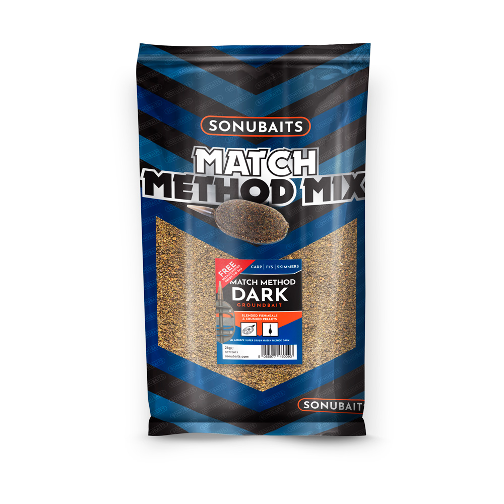 Sonubaits Groundbait Match Method Mix Dark Sonubaits Groundbait Match Method Mix Dark