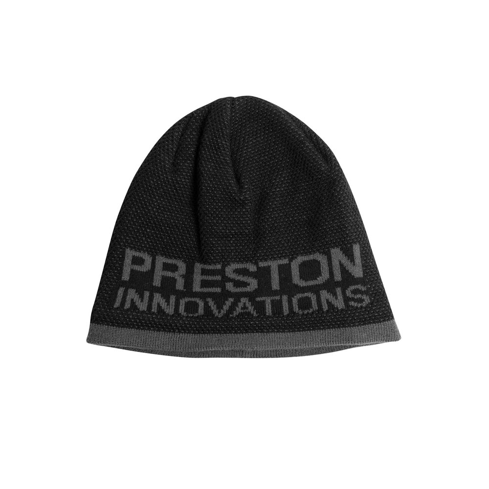 Preston Black/Grey Beanie Hat Preston Black/Grey Beanie Hat