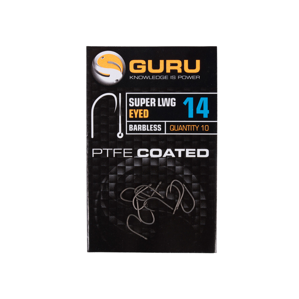 Guru Super LWG Hook Size (Barbless/Spade End) Guru Super LWG Hook Size (Barbless/Spade End)
