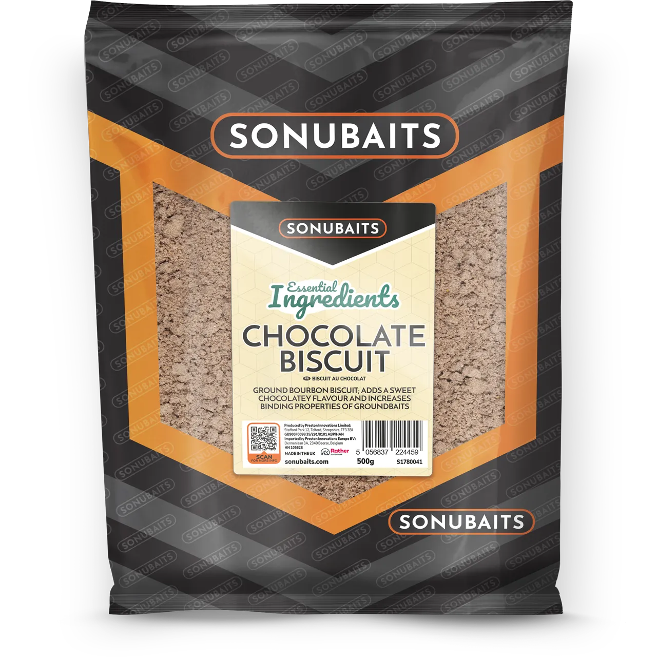 Sonubaits Essential Ingredients Chocolate Biscuit Verpackung Sonubaits Essential Ingredients Chocolate Biscuit Verpackung