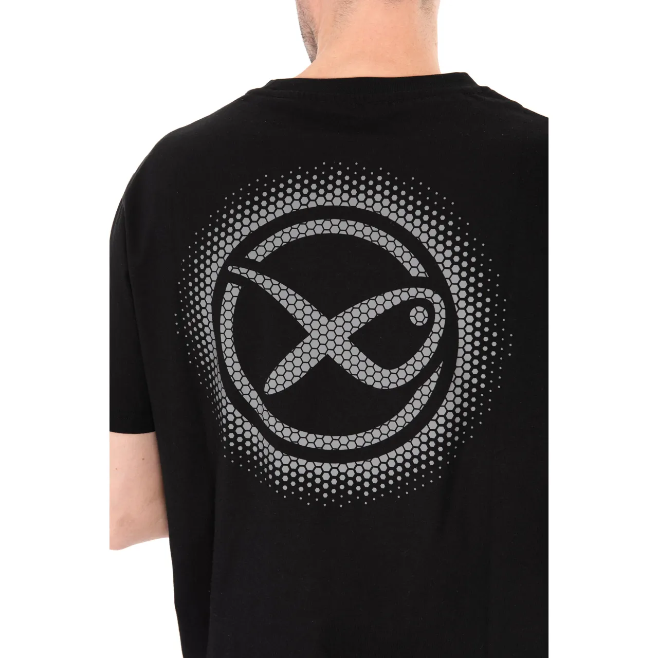 GPR481_LargeFadeLogoTShirtBlackGreyS-28_Studio.webp Matrix Large Fade Logo T-Shirt - Black/Grey