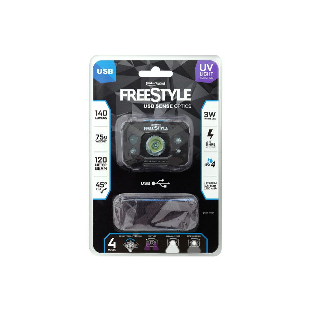 Freestyle USB Sense Optics - Black