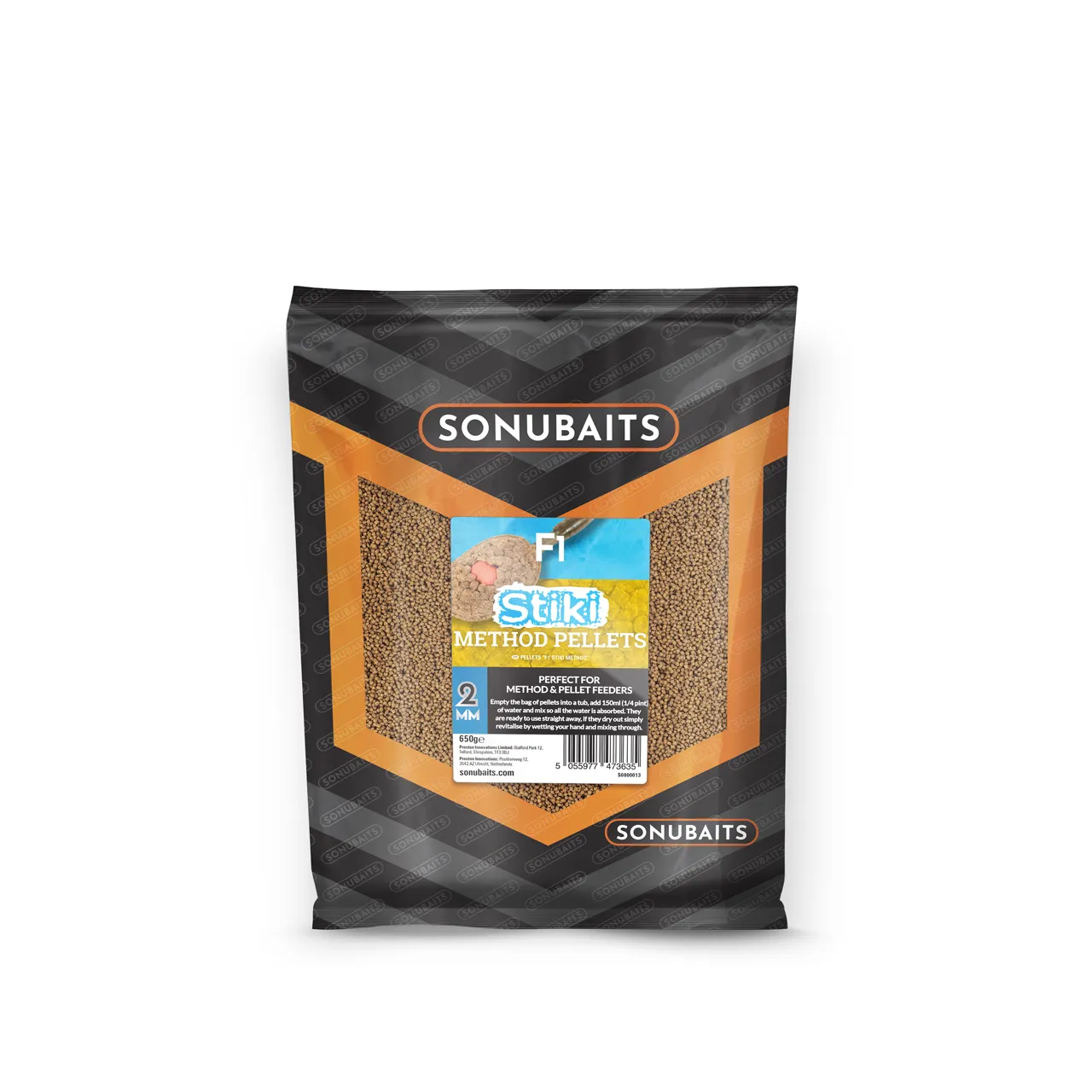 Sonubaits Stiki F1 Method Pellets 2mm Sonubaits Stiki F1 Method Pellets 2mm