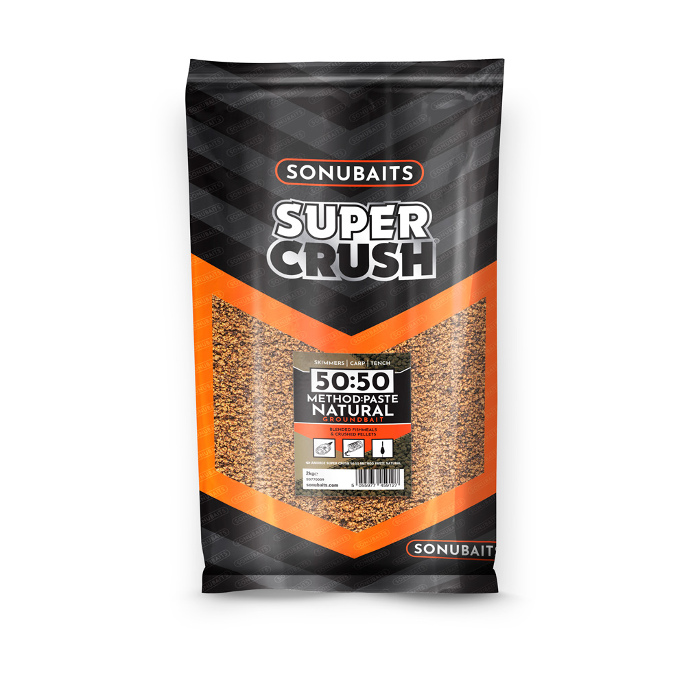Sonubaits Groundbait 50:50 Method and Paste Natural Sonubaits Groundbait 50:50 Method and Paste Natural