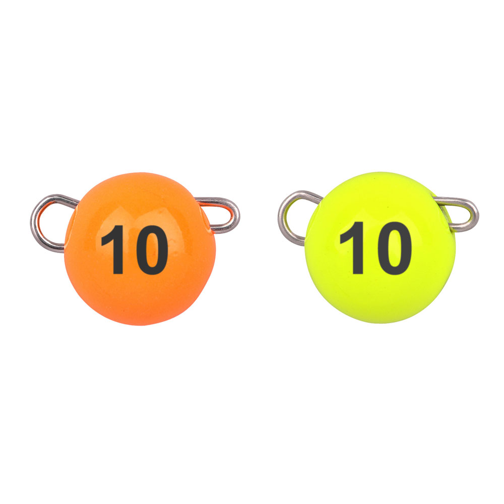 Freestyle Tungsten Bottom Jig Glow Orange/Chartreuse Freestyle Tungsten Bottom Jig Glow Orange/Chartreuse