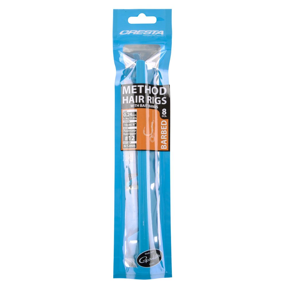 Cresta Method Rigs + Band Barbed Cresta Method Rigs + Band Barbed