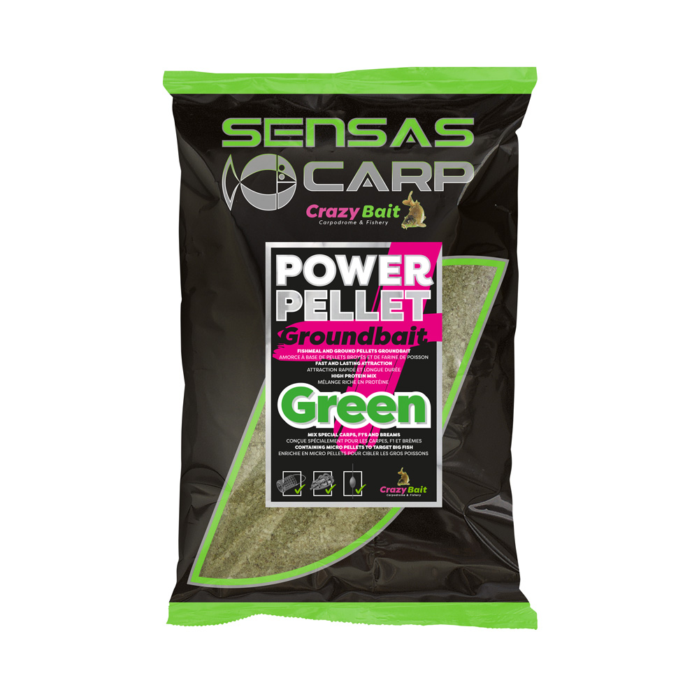 Sensas UK Power Pellet Plus Green