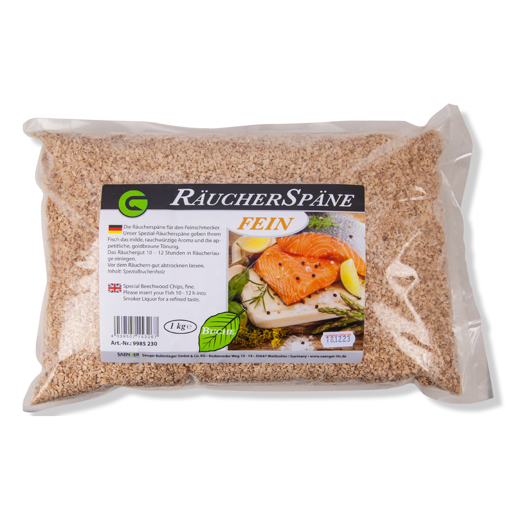 Räucherspäne Buche fein 1kg Räucherspäne Buche fein 1kg