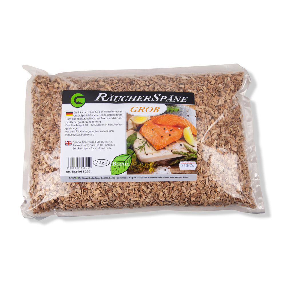 Räucherspäne Buche grob 1kg Räucherspäne Buche grob 1kg