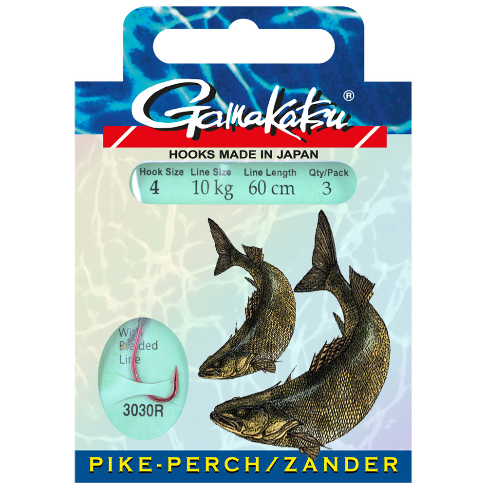 Gamakatsu Booklet Hecht - Zander 3030R braided Gamakatsu Booklet Hecht - Zander 3030R braided